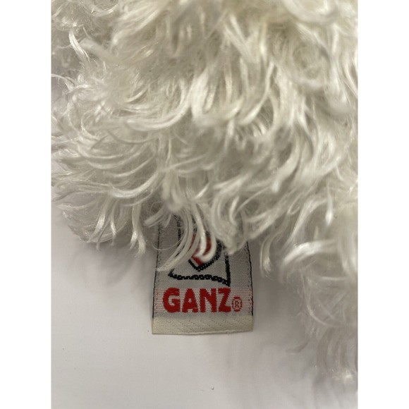 Ganz Webkinz Plush NO CODE White Terrier Stuffed Dog  P9 - Picture 7 of 8
